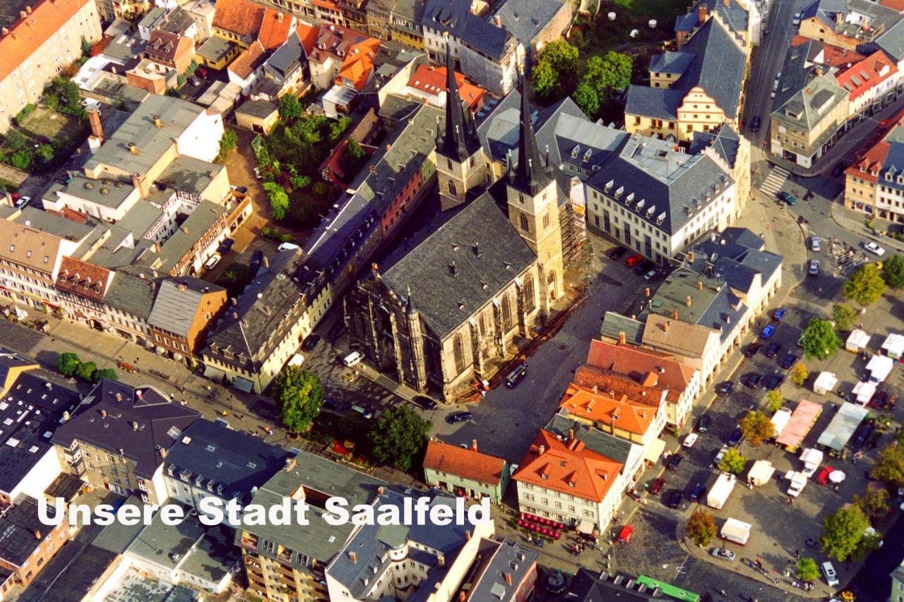 Ferienwohnung Weidler 2 Saalfeld Saale Dış mekan fotoğraf